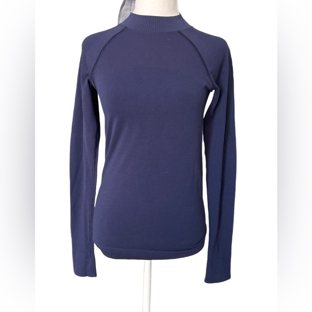 Lululemon Keep the Heat Long Sleeve Night Sea Small